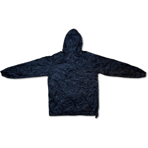 Beimar Black Camo Lightweight Windbreaker Pullover Hoodie | Sz 2XL - Picture 2 of 4